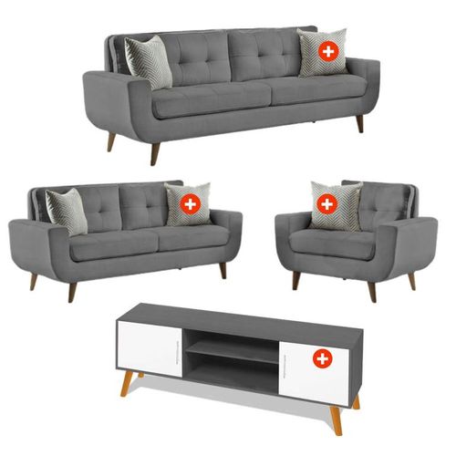 SALA GEORGE 3 2 1 + CENTRO TV - FALOTIH 3M