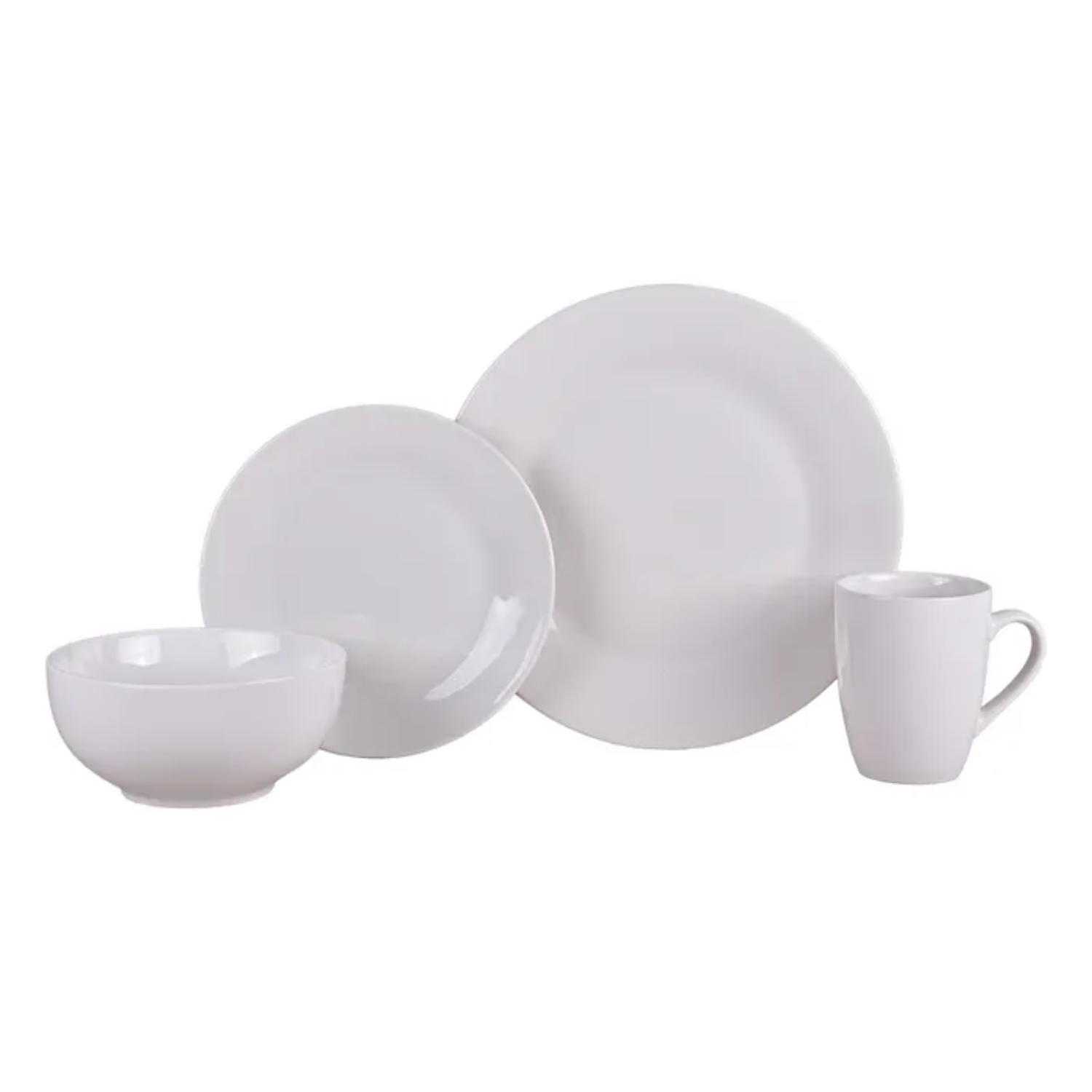 Set de vajilla Merci Hogar 16PZS Alba