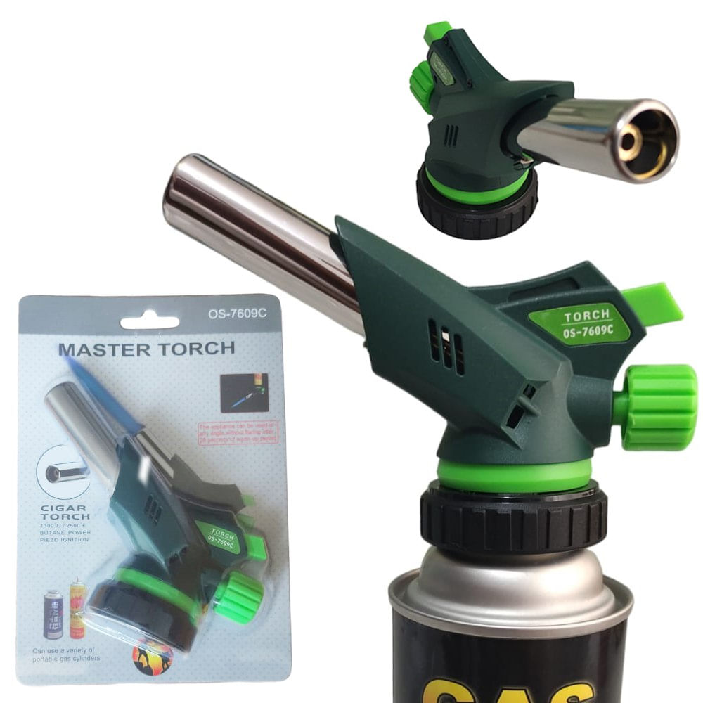 Mini Soplete Flameador Profesional Cocina adaptable para Gas butano