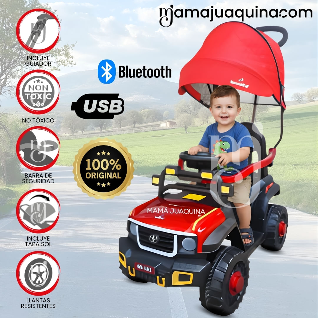 Correpasillo Guiador Buggy «TOYOTITA » para Niños Rojo
