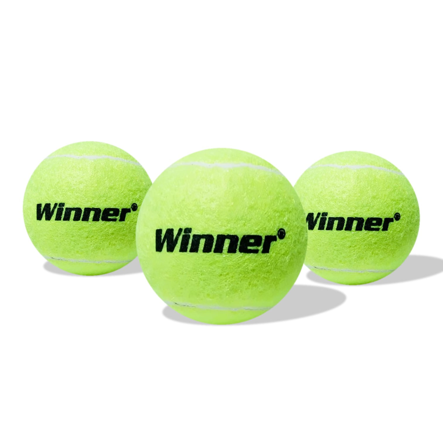 PELOTA DE TENIS WINNER – X3 UNID  amarillo