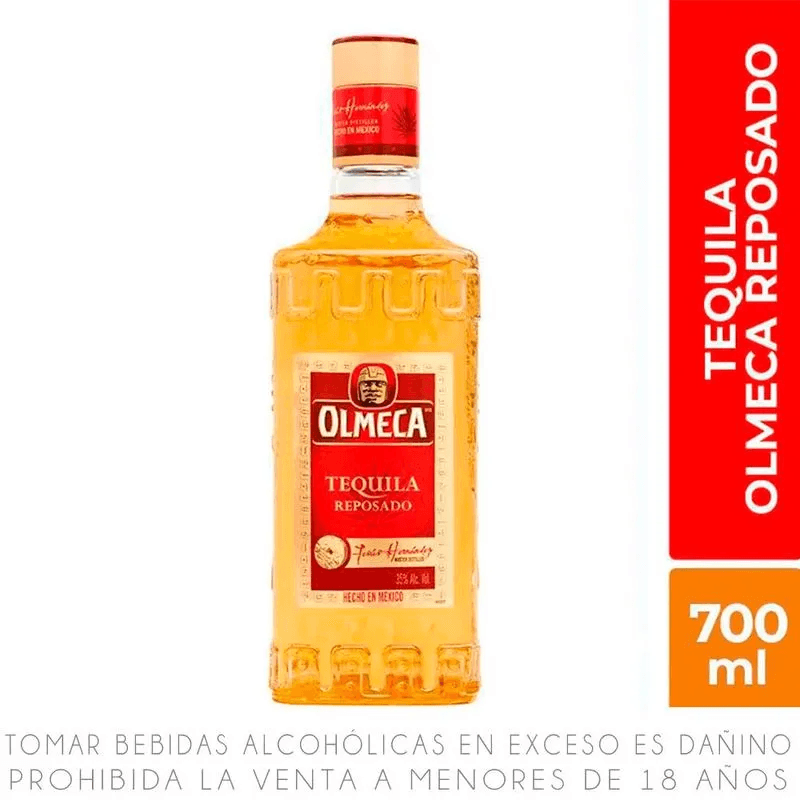 Tequila OLMECA ALTOS Reposado Botella 700ml