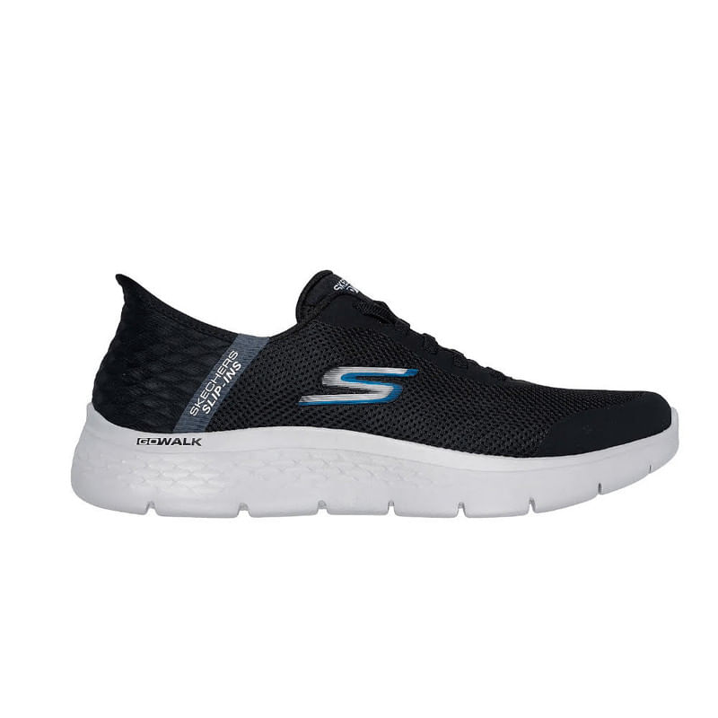 Zapatillas Para Hombre Training Skechers Go Walk Flex 216324BKGY Negro