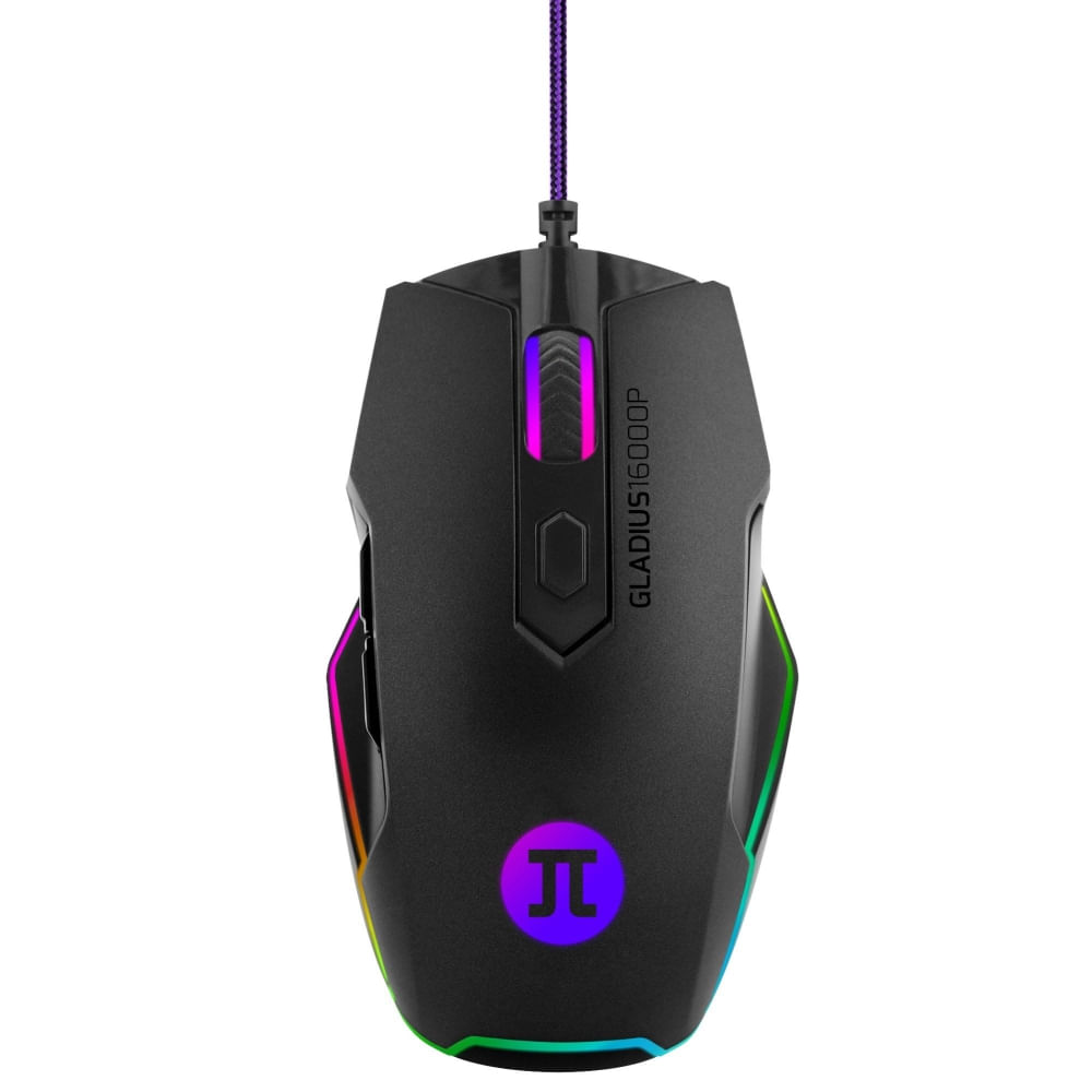 Mouse Gamer Primus Gaming Wireless RGB USB Gladius 12800P PMO-301