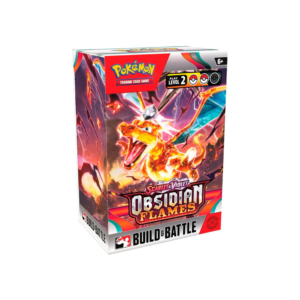 Pokemon TCG Obsidian Flames Build Battle Box Ingles
