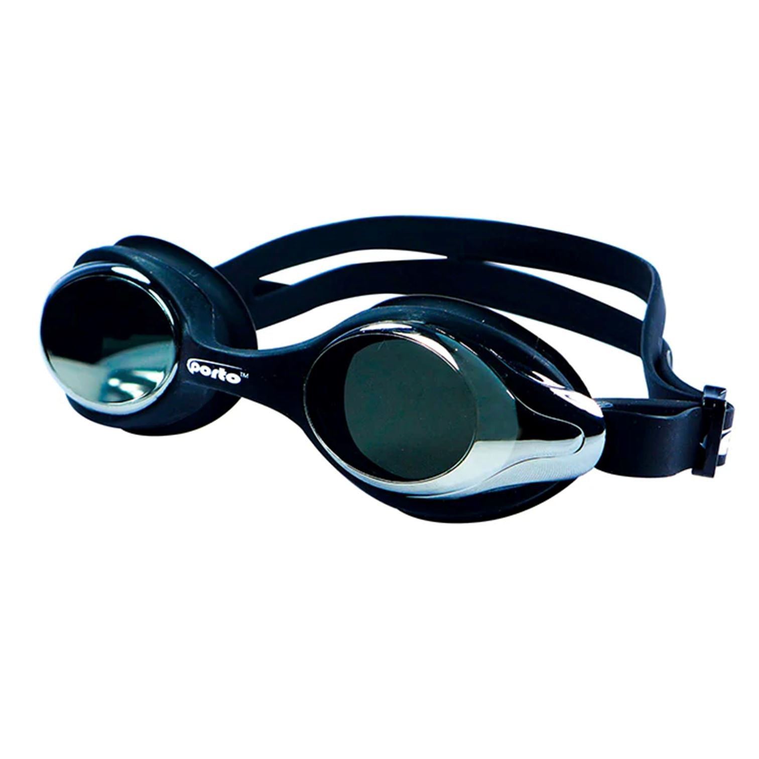 LENTES PARA NATACIÓN ARROW MIRROR PORTO PARA ADULTO NEGRO