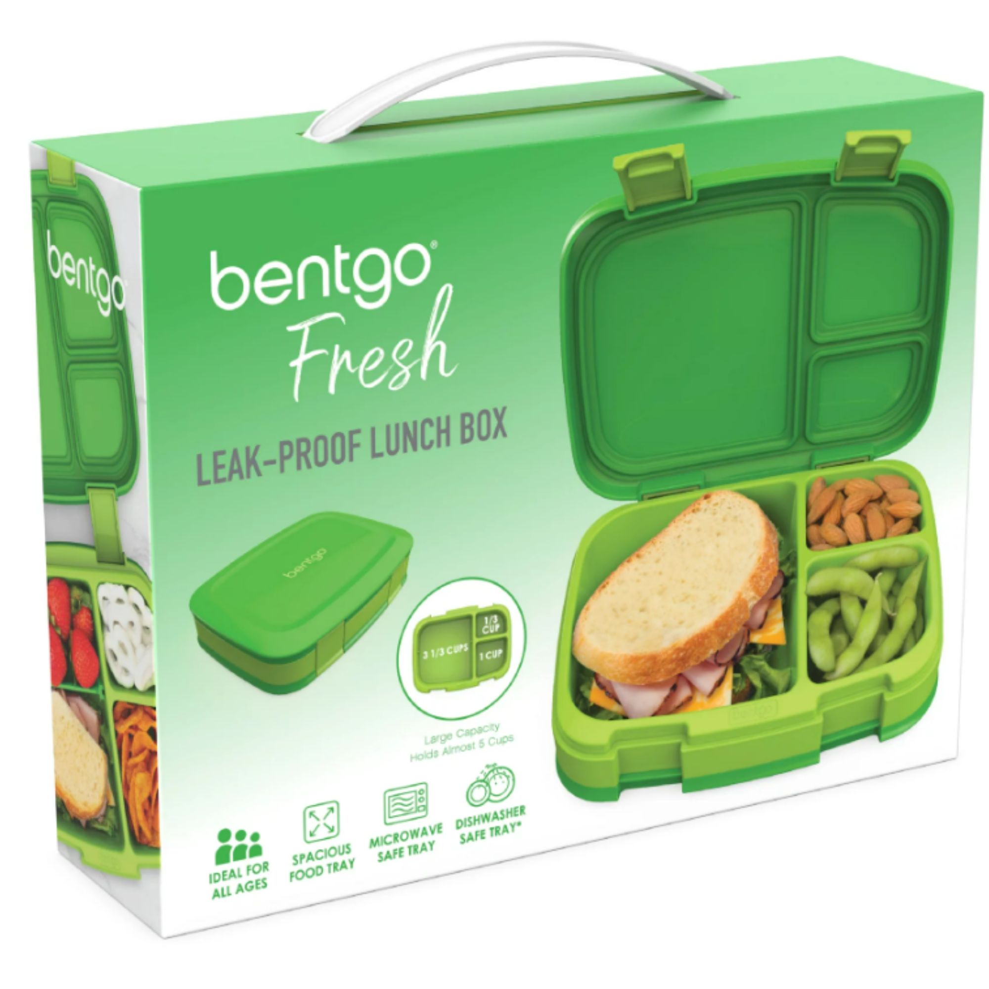 Lonchera Bentgo Fresh Lunch Box Adultos - Verde