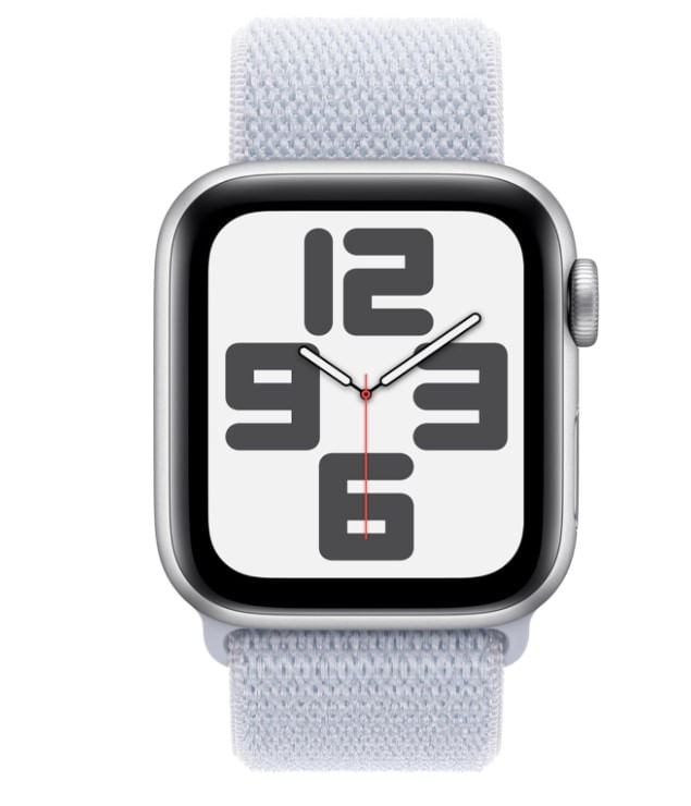 Smartwatch APPLE WATCH SE 2TH, GPS 40mm Aluminio con correa loop blue cloud, Color Silver