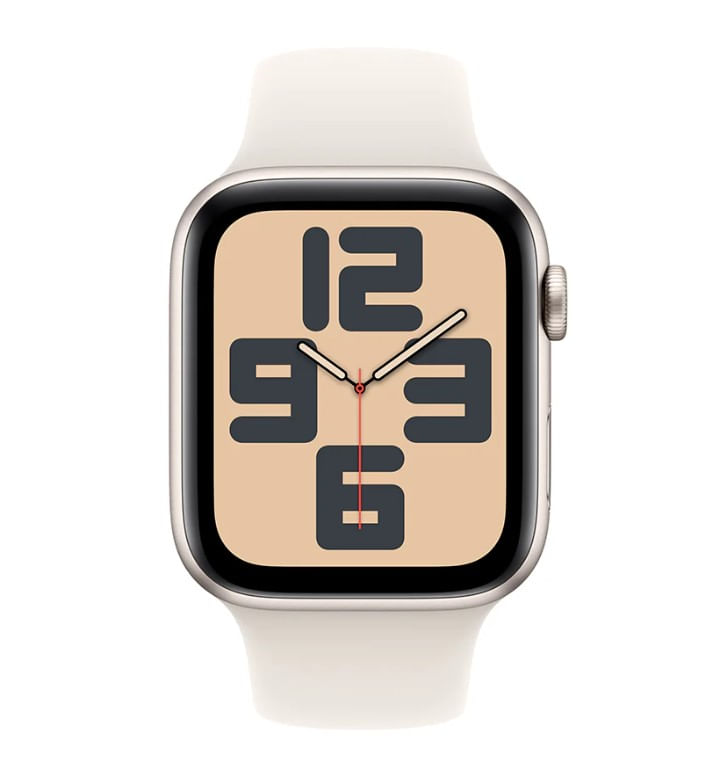 Apple Watch SE (2TH) GPS+LTE 40mm Aluminio Sport Band M/L, Color Starlight