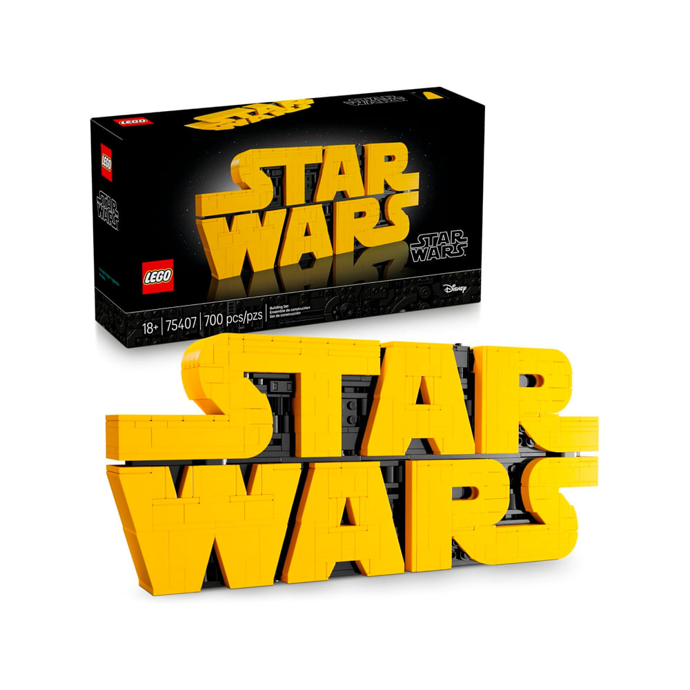 LEGO Star Wars Brick Built Star Wars Logo 75407