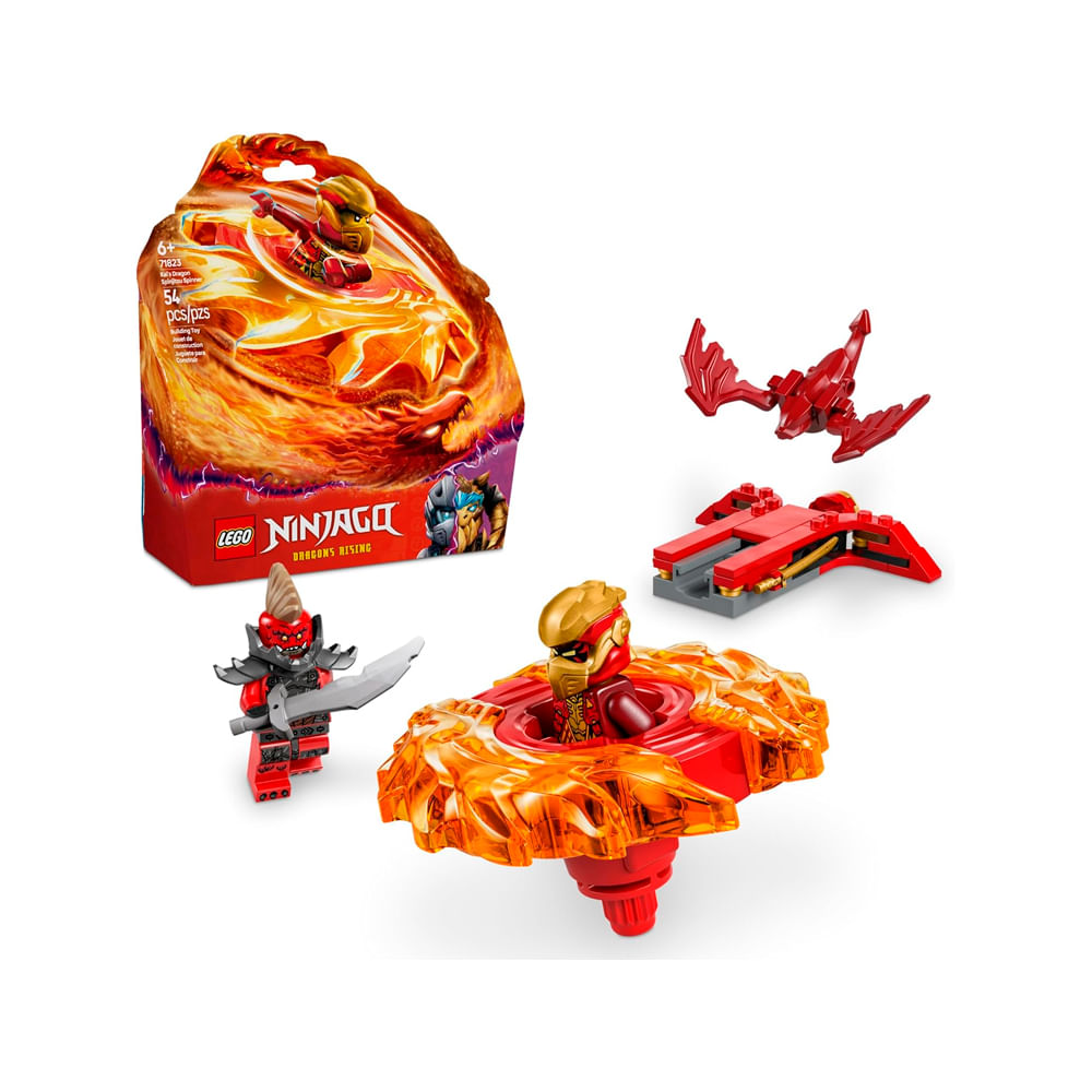 LEGO NINJAGO Kais Dragon Spinjitzu Spinner 71823