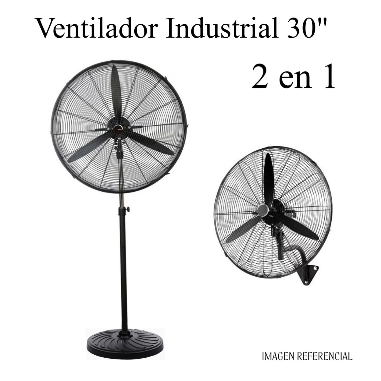 Ventilador Industrial de 30"" Pulgadas 2 en 1 - 240 Watts