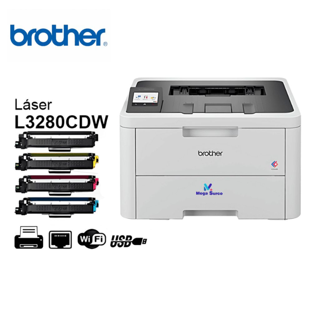 IMPRESORA HL-L3280CDW BROTHER LASER DIGITAL COLOR