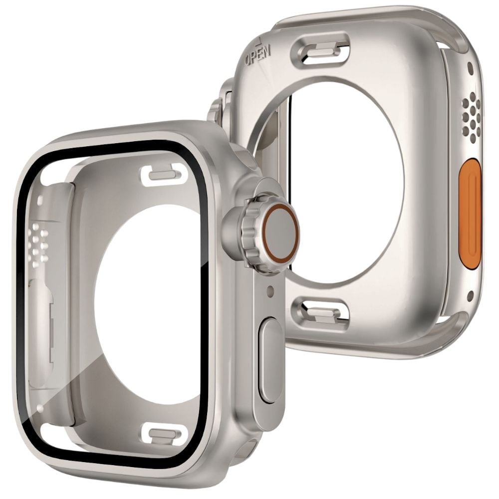 Case Para Apple Watch de Policarbonato Titanio Ultra Mate para 45mm