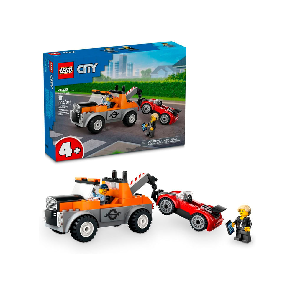 LEGO City Tow Truck and Sports Car Repair 60435