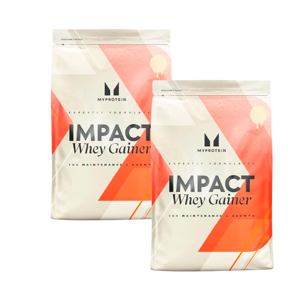 Ganador de peso Myprotein Impact Whey Gainer 2.5 kg Vainilla x2