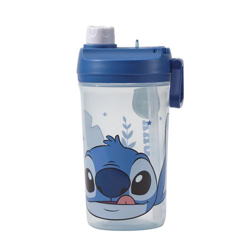 Botella Doble Lid Disney Stitch Celeste