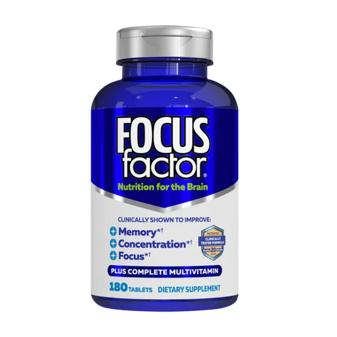 Focus Factor Suplemento Para El Cerebro 180 Tabletas