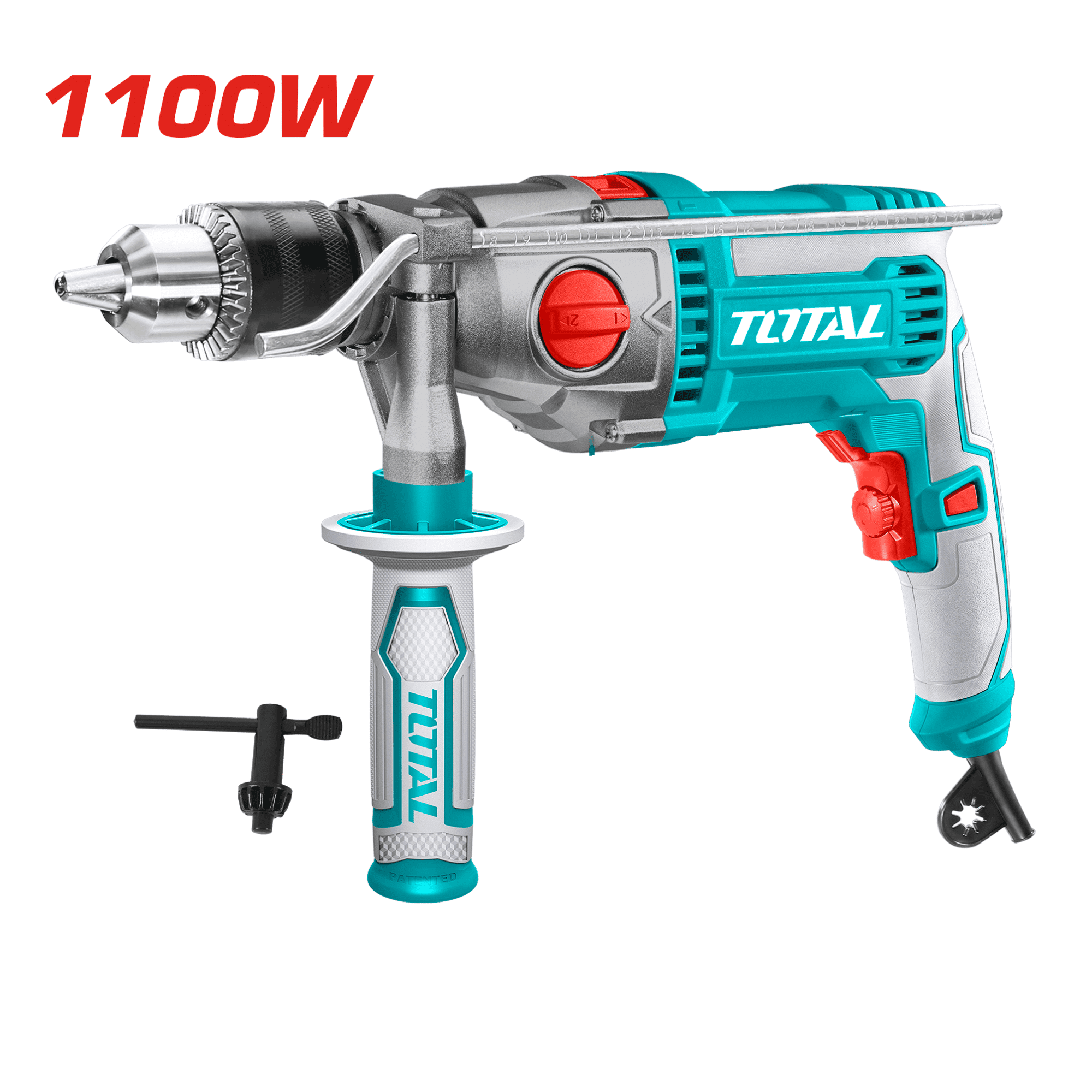 Taladro Percutor 1100w Industrial Total Tg211166 TG211166