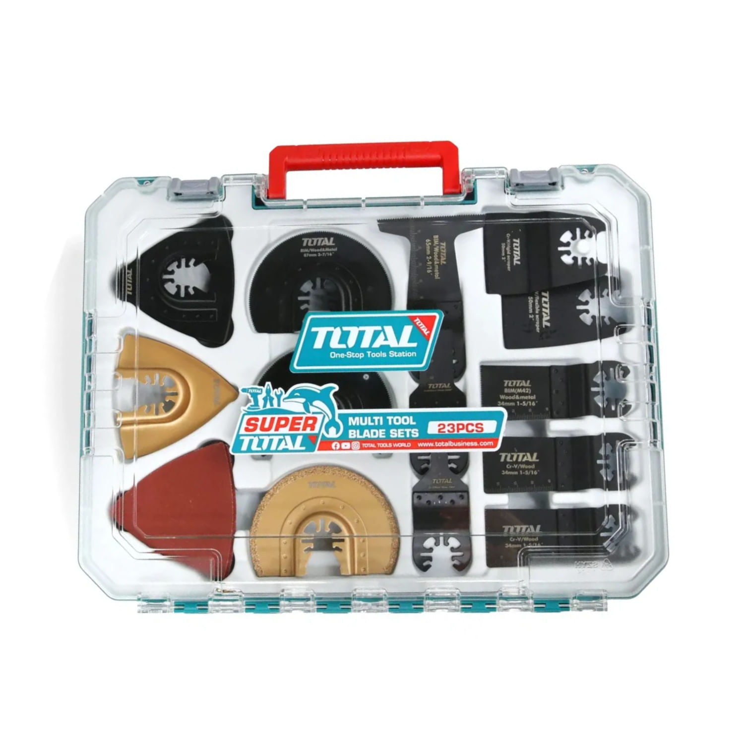 Kit de Accesorios para Herramienta Multifuncional x23pcs Total  TAKTMT2301