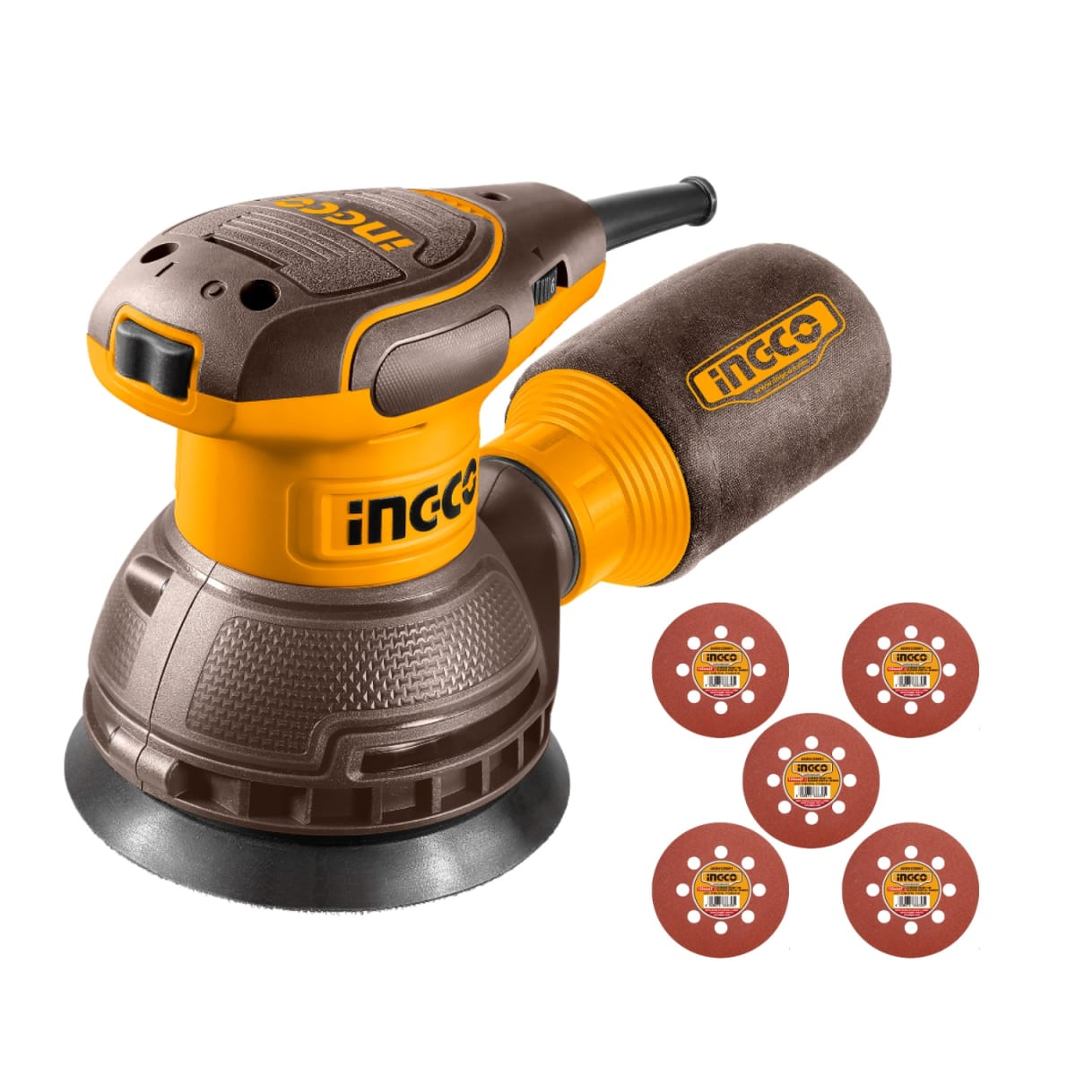 Lijadora rotativa 320w industrial Ingco