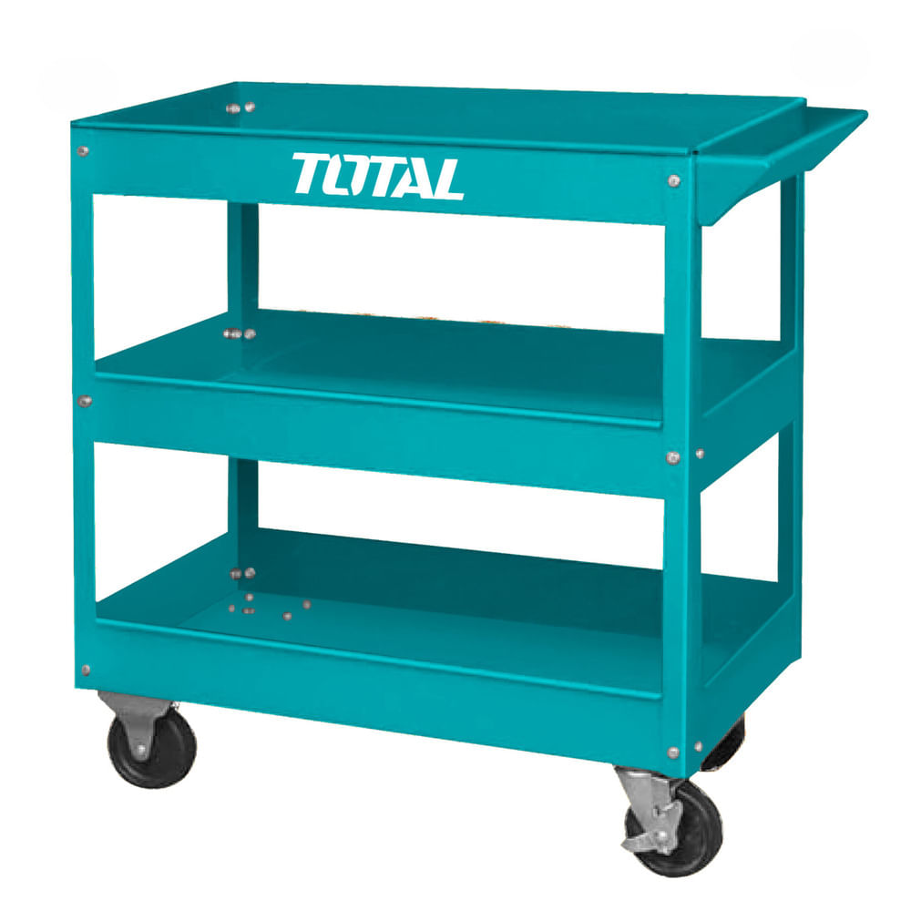Carrito Portaherramienta de 3 niveles con Ruedas Total