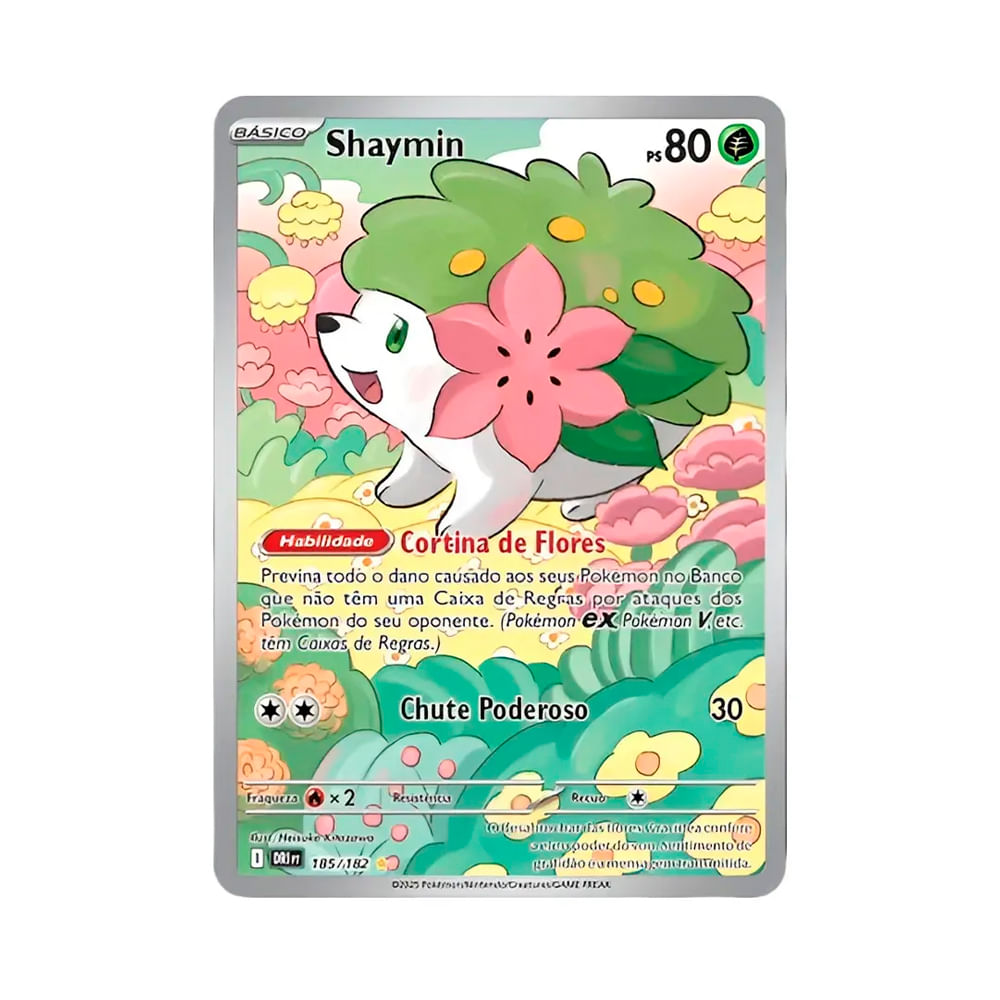 Pokemon TCG Shaymin 185 182 Español Latino