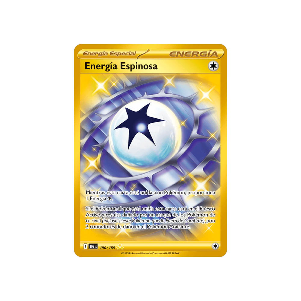 Pokemon TCG Energia Espinosa 190 159 Español
