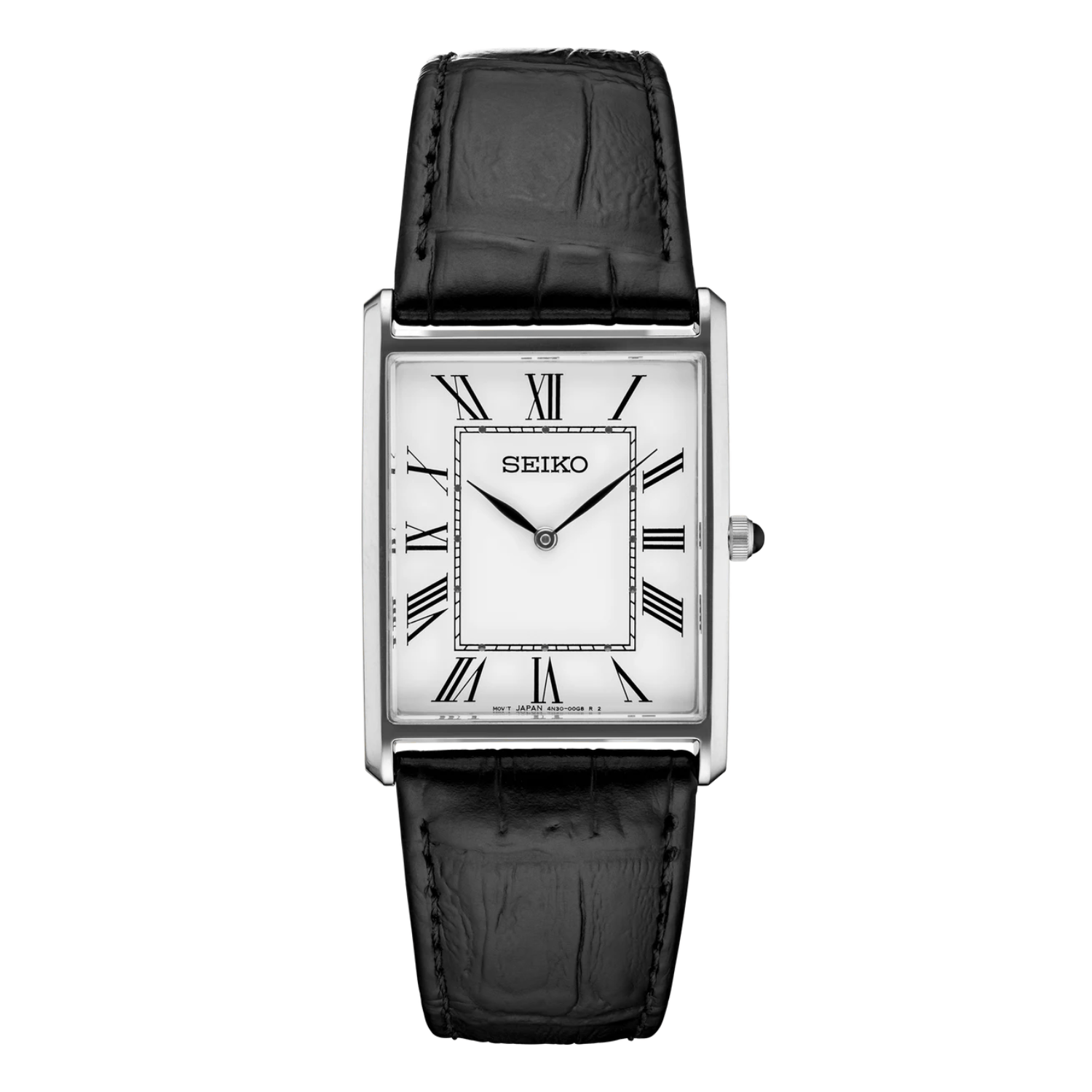 Seiko Tank Essentials Silver para Hombre