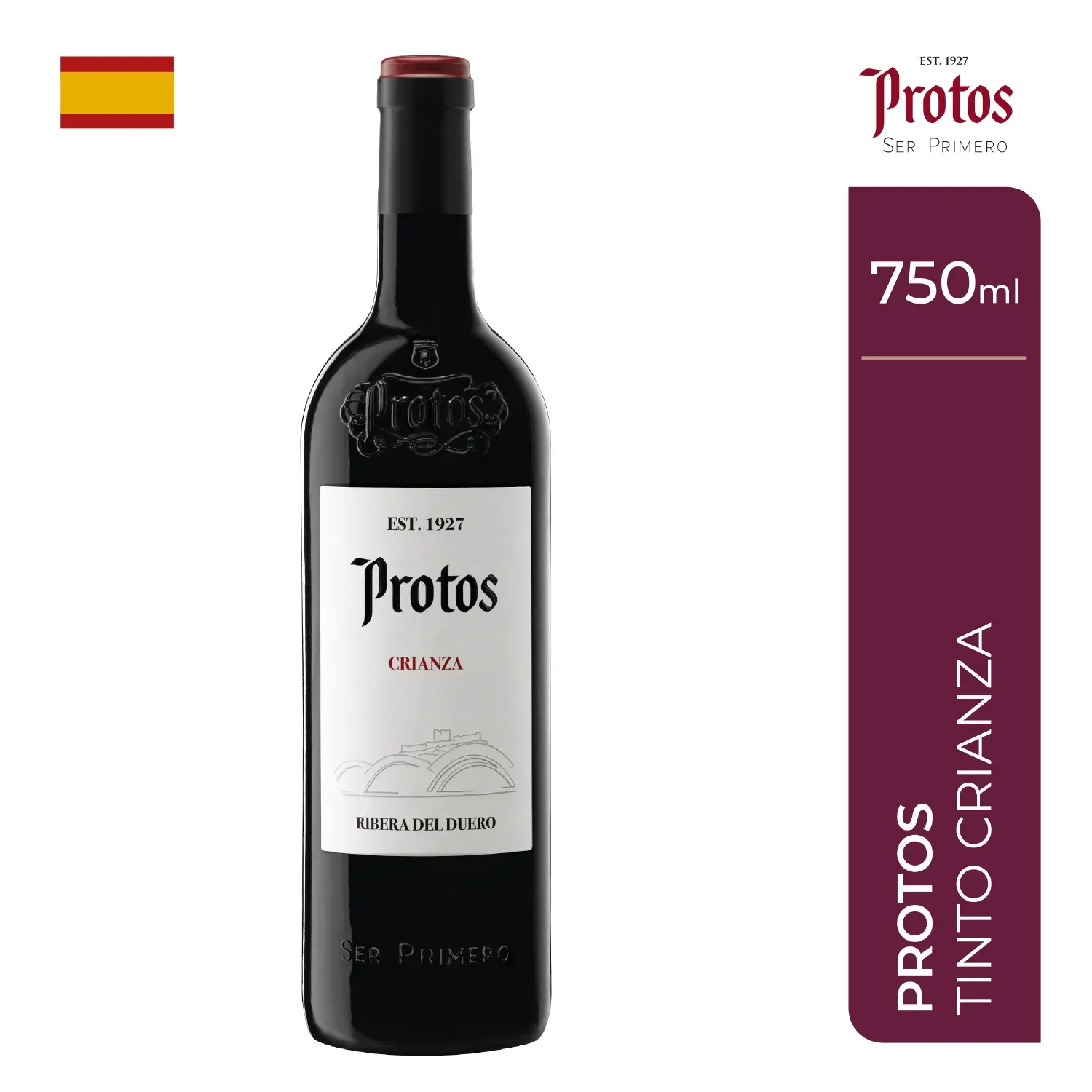 Vino Tinto Protos Crianza 14.5° Botella 750 mL