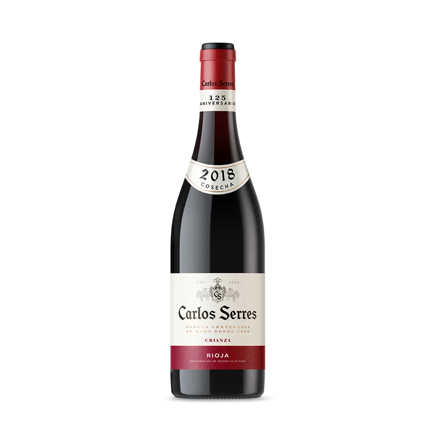 Vino Tinto Carlos Serres Crianza Botella 750 mL