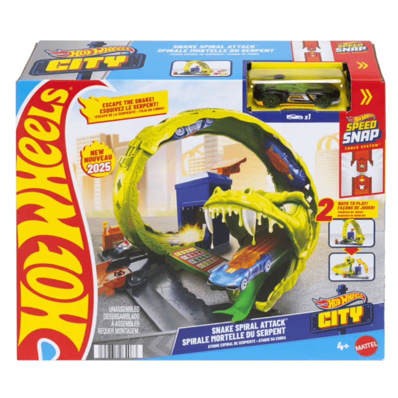 Hot Wheels Pista Ataque De Serpiente