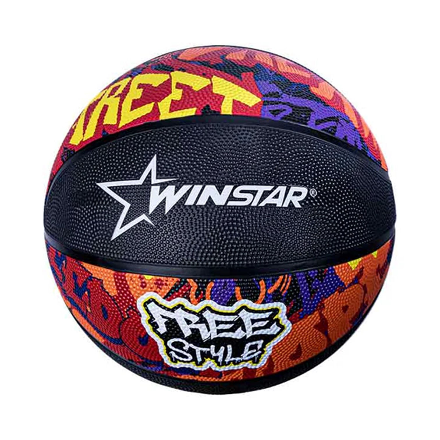 PELOTAS PARA BÁSQUET TAMAÑO #7 FREE STYLE/ RUSH WINSTAR NARANJA