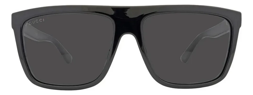 Lentes De Sol Gucci Grey Browline Para Hombre Gg0748s