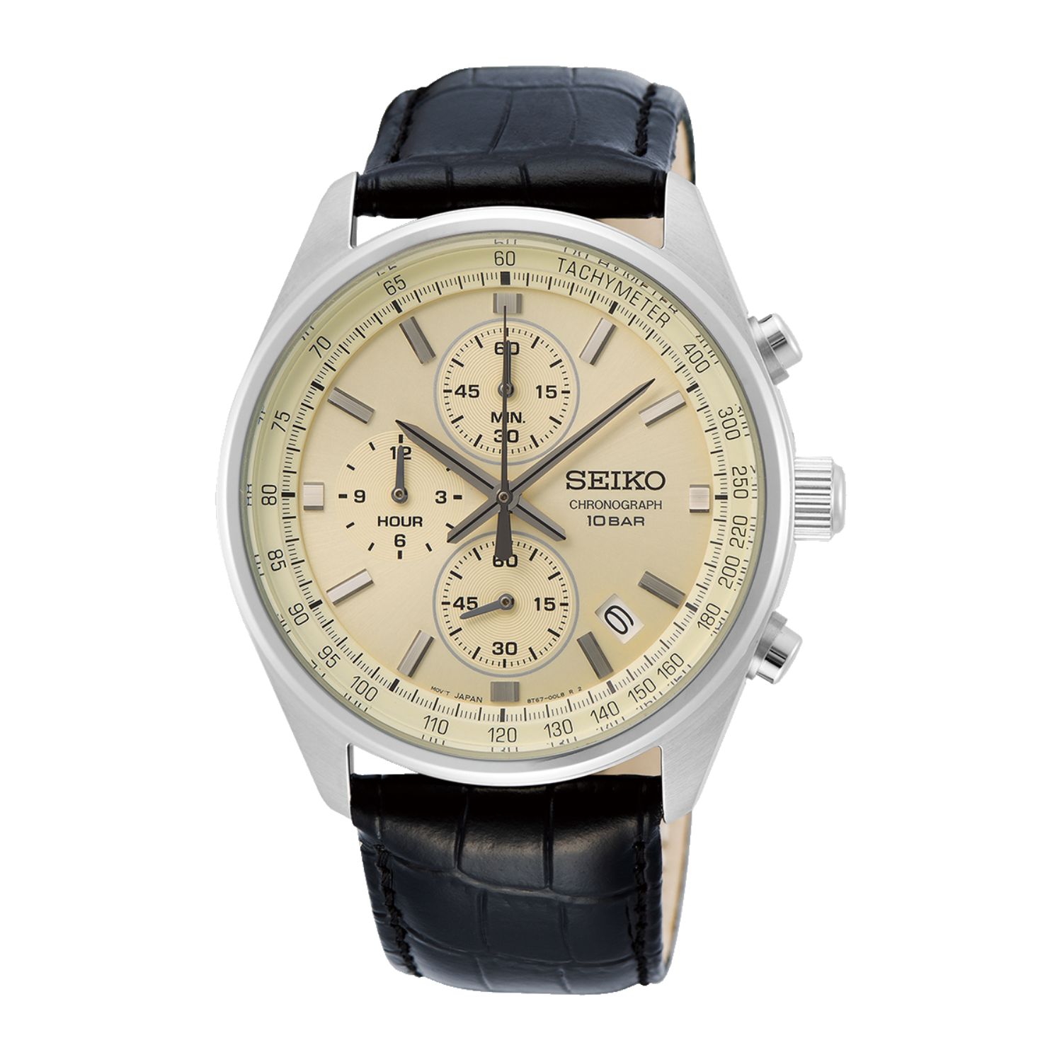 Reloj Seiko Cronografo Champagne SSB383 41mm