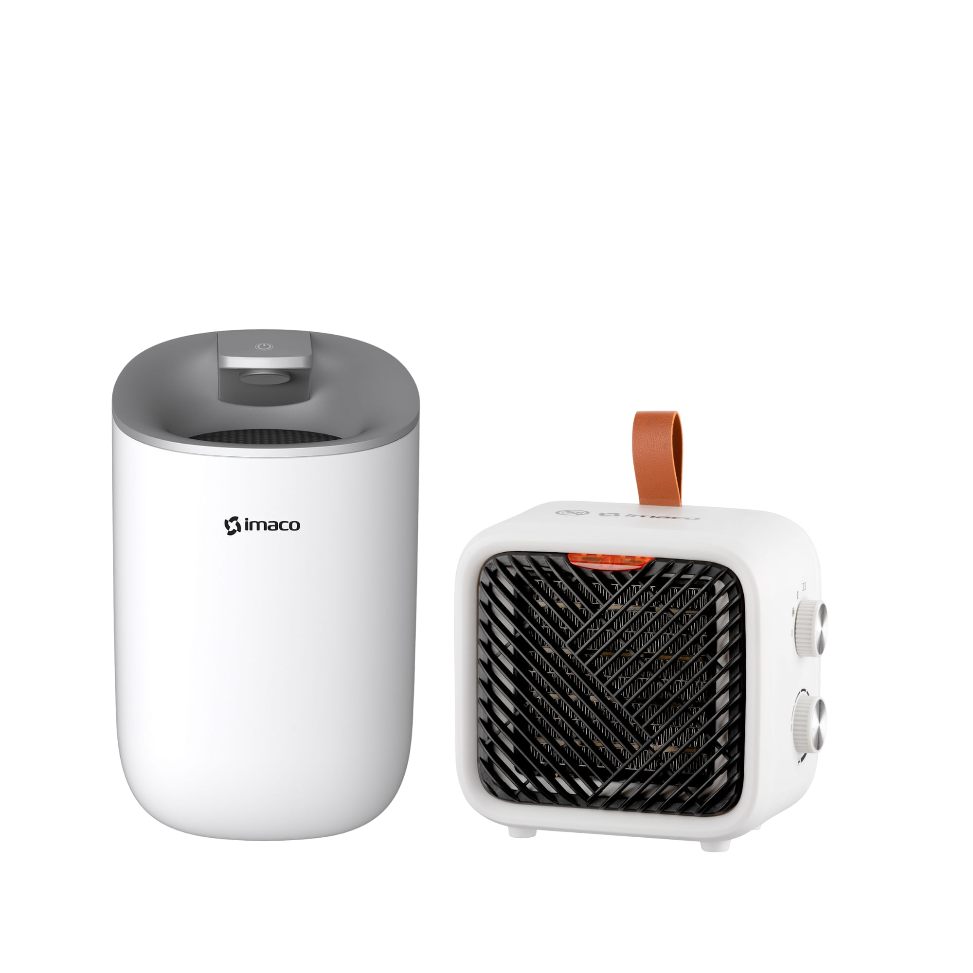 Combo Deshumedecedor De Closet + Termoventilador Imaco Blanco