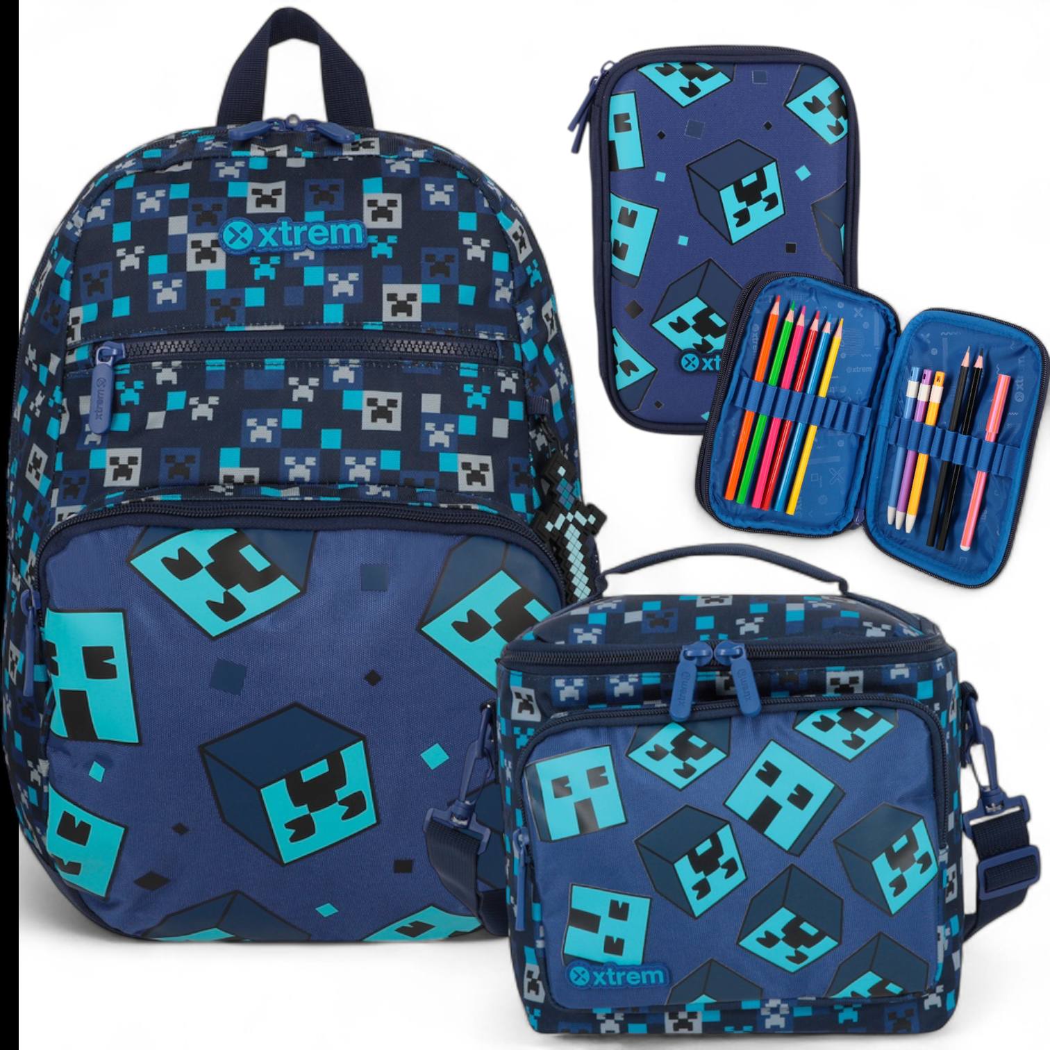 MOCHILA XTREM TRI PACK BOLT BLUE