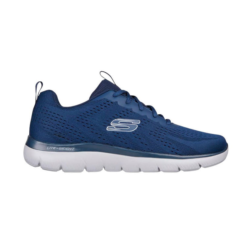 Zapatillas Para Hombre Training Skechers Summits 232395NVGY Azul