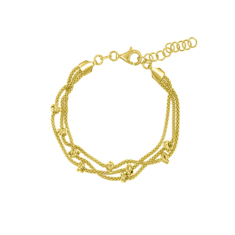 Pulsera Nudos GoldenSilver