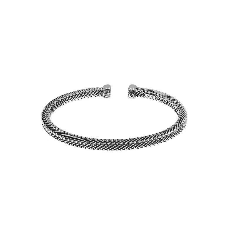 Pulsera Acanalada BlackSilver