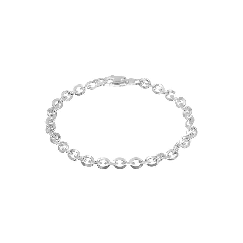 Pulsera Eslabones Plata 925 Hombre