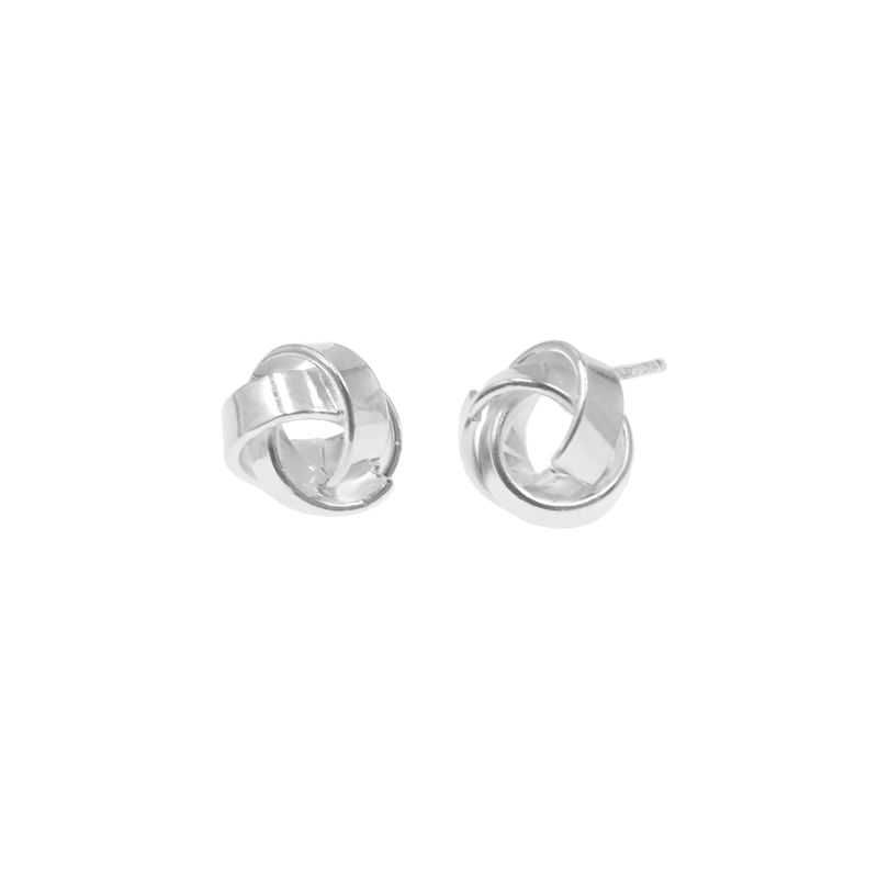 Aretes Zafiro Circulares Plata 925