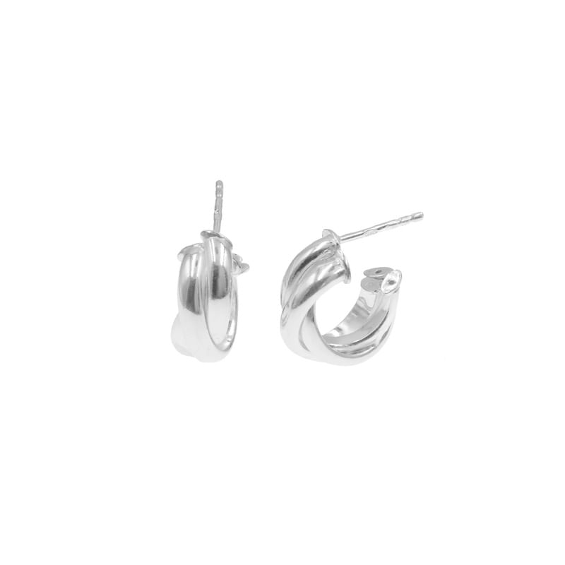 Aretes Esmeralda Oval Plata 925