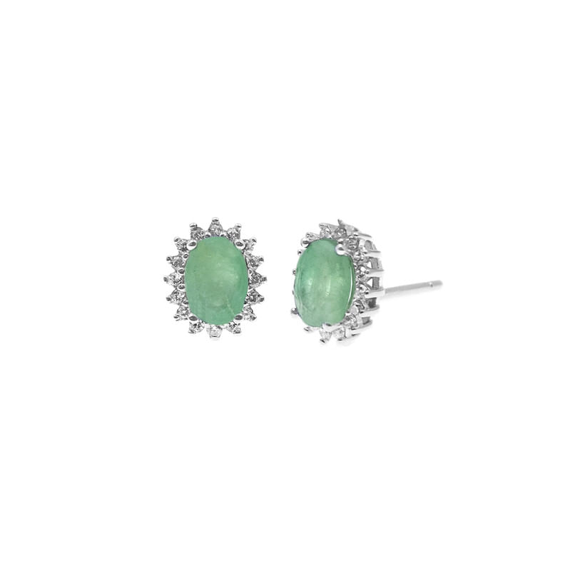 Aretes Tres Cañas Plata 925