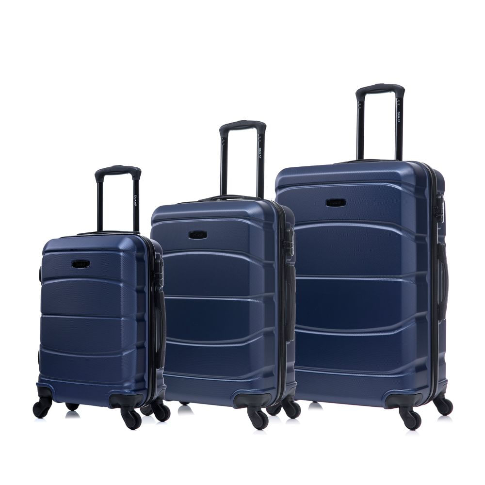 MALETAS DE VIAJE SET DE 3 SENSE AZUL MARINO SEJA