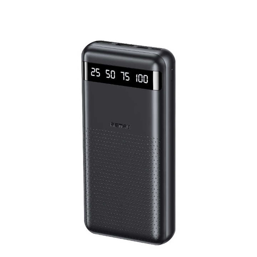 CARGADOR PORTÁTIL REMAX ULTRA SLIM 20000mAh 2.4A RPP-11 NEGRO