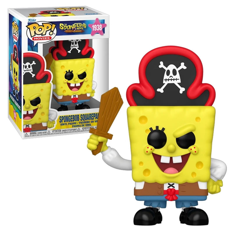 Funko Pop Bob Esponja La Pelicula - Bob Esponja #1938