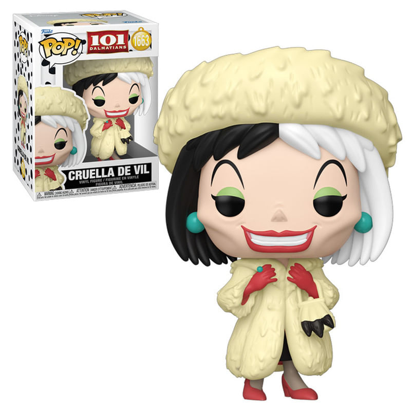 Funko Pop 101 Dalmatas - Cruella #1663