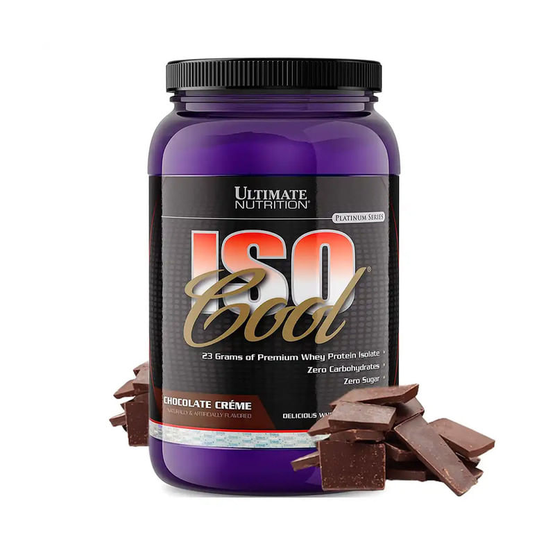 Proteína Iso Cool 2lb - Ultimate Nutrition - Chocolate Créme