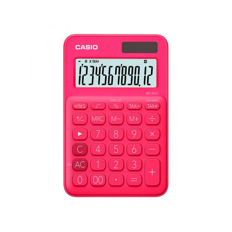 Calculadora Casio MS-20UC-RD